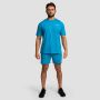 Tricou Oversized Limitless Aquamarine - GymBeam XXL