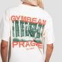 Tricou Prague Cream - GymBeam XXL