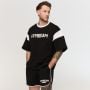 Tricou Premium Heavyweight Varsity Black - GymBeam XXL