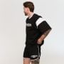 Tricou Premium Heavyweight Varsity Black - GymBeam XXL
