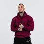 Hanorac PRO Hoodie Burgundy - GymBeam L