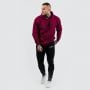 Hanorac PRO Hoodie Burgundy - GymBeam L