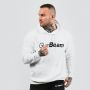 Hanorac PRO Hoodie White - GymBeam L