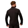 Hanorac de alergare 1/2 Zip Pulse Black - GymBeam M