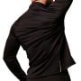 Hanorac de alergare 1/2 Zip Pulse Black - GymBeam M