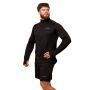 Hanorac de alergare 1/2 Zip Pulse Black - GymBeam M