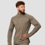 Hanorac de alergare 1/2 Zip Pulse Vetiver - GymBeam M