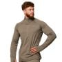 Hanorac de alergare 1/2 Zip Pulse Vetiver - GymBeam M