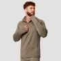 Hanorac de alergare 1/2 Zip Pulse Vetiver - GymBeam M