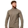 Hanorac de alergare 1/2 Zip Pulse Vetiver - GymBeam M