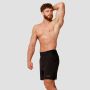 Pantaloni scurți de alergare 2in1 Pulse Black - GymBeam L