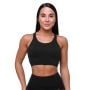 Sutien sport pentru alergare Pulse Black - GymBeam M