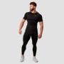 Tricou de alergare Pulse Black - GymBeam L