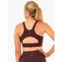 Sutien sport Reset High Impact Chocolate - Ryderwear L