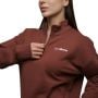 Hanorac pentru femei 1/2 Zip Agile Root - GymBeam XL