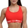 Sutien sport Simple Rouge Red - GymBeam L