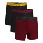 Boxeri pentru bărbați M Perf Tech 6in 3pack Red - Under Armour S