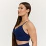 Sutien Sport Seamless Sculpt Navy - GymBeam L