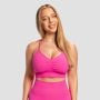 Sutien Sport Seamless Sculpt Rose - GymBeam S