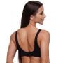 Sutien fără cusături Black - GymBeam XL