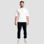 Tricou Boxy Shaker White - GymBeam XL