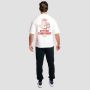 Tricou Boxy Shaker White - GymBeam XL