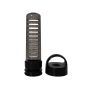 Sticlă sport Infuser All-Black 700 ml - GymBeam single_variant