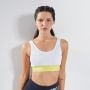 Sutien sport Eccentric White - LABELLAMAFIA S