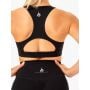 Sutien sport Knockout Racer Back Black - Ryderwear L