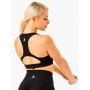 Sutien sport Knockout Racer Back Black - Ryderwear L