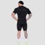 Tricou Seamless Static Black - GymBeam XL