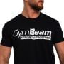 Tricou Stronger Together Black - GymBeam L