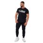 Tricou Stronger Together Black - GymBeam L
