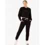 Pantaloni sport pentru femei Ultimate High Waisted Black - Ryderwear XS