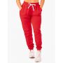 Pantaloni sport pentru femei Ultimate High Waisted Red - Ryderwear XS
