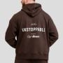 Hanorac Unstoppable Brown - GymBeam L