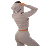 Hanorac pentru femei Zip-up TRN Grey - GymBeam M