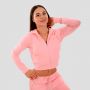 Hanorac pentru femei Zip-up TRN Pink - GymBeam S