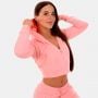 Hanorac pentru femei Zip-up TRN Pink - GymBeam S