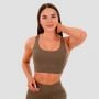Sutien sport Cut-Out Olive - GymBeam M