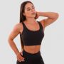 Sutien sport Cut-Out Black - GymBeam S