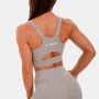 Sutien sport Cut-Out Grey  - GymBeam M