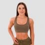 Sutien sport Mesh Panel Olive - GymBeam M