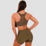 Sutien sport Mesh Panel Olive - GymBeam M