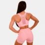 Sutien sport Mesh Panel Pink - GymBeam S