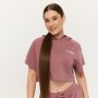 Hanorac pentru femei Relay Cropped Haze - GymBeam S