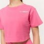 Tricou pentru femei Cropped Limitless Dragonfruit - GymBeam XS