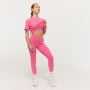 Tricou pentru femei Cropped Limitless Dragonfruit - GymBeam XS