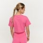 Tricou pentru femei Cropped Limitless Dragonfruit - GymBeam XS