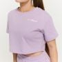 Tricou pentru femei Cropped Limitless Lavender - GymBeam XS